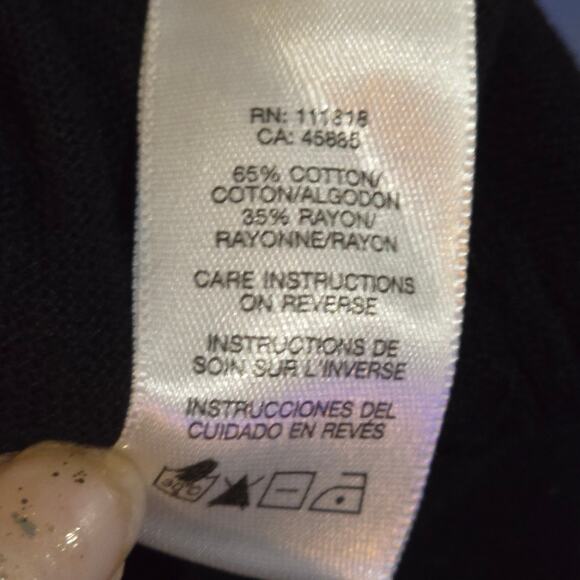 Michael Kors Black Cardigan with Gold Hardware Small - Picture 7 of 7